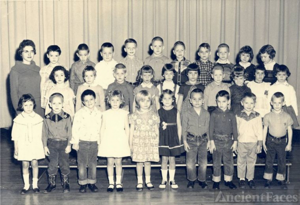 Kindergarten, Pershing School, Lincoln, NE 1961