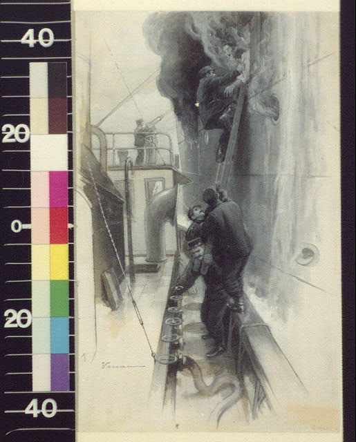 [Saving the men of the Bremen]