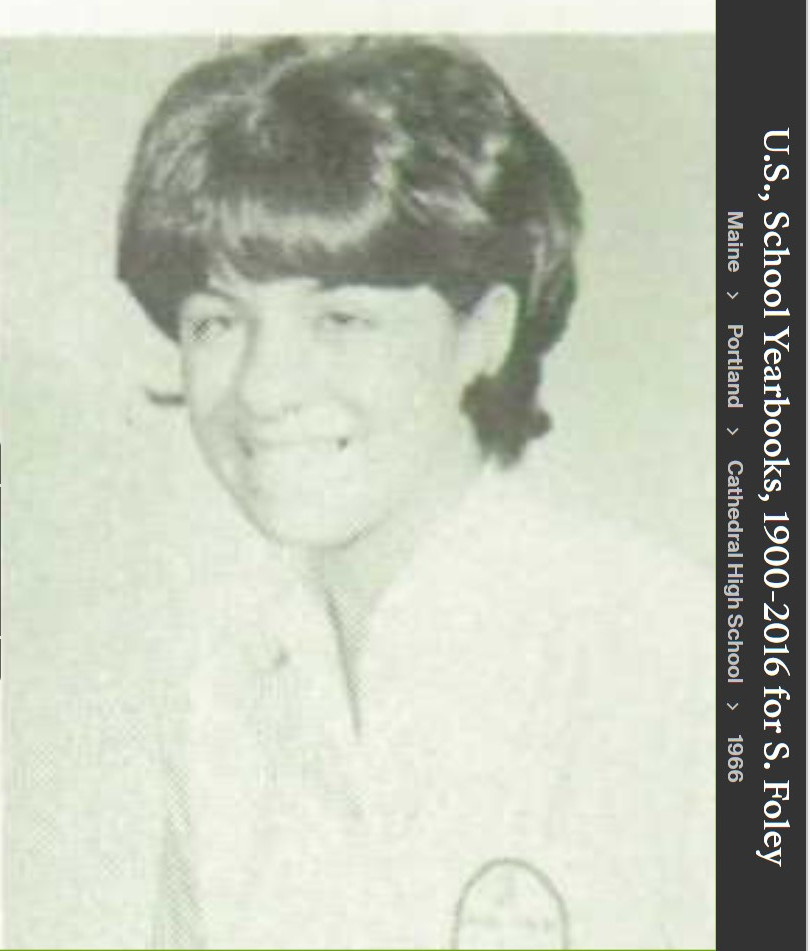 Sharon Lee Foley-McCarthy--U.S., School Yearbooks, 1900-2016(1966)Junior