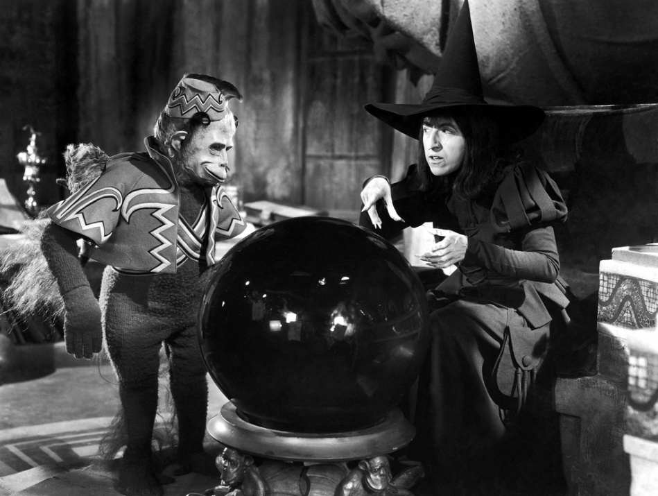 Flying Monkey with Wicked Witch - Wizard of Oz