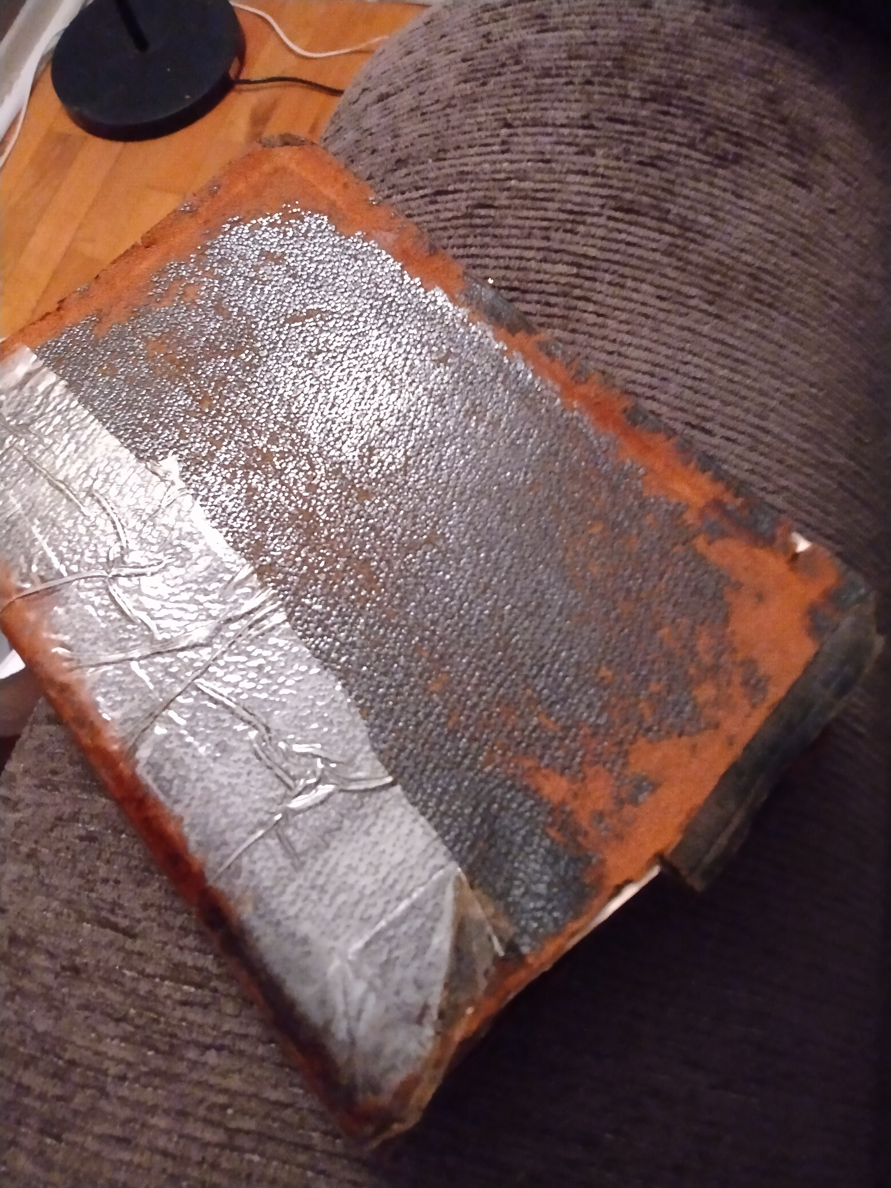The mystery bible 
Left for Pamela C Thompson. 