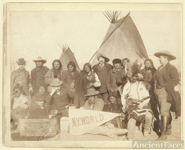 Indian chiefs and U.S. officials