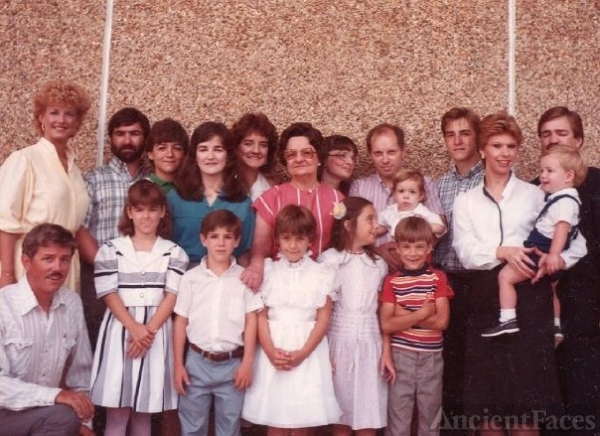 Ruby Merle Woodward Salvail family