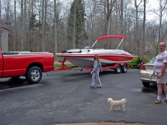 Nickey SEAT's new boat