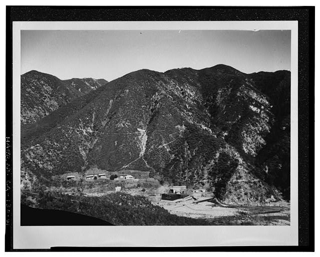 41. SAR-2, GENERAL VIEW OF POWERHOUSE AND HOUSING AREA...