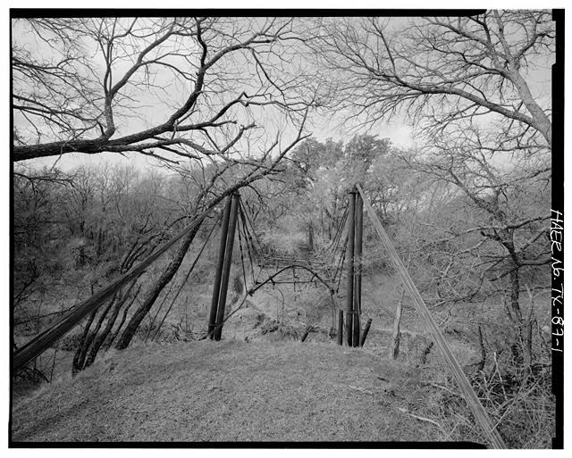 1. GENERAL VIEW OF BARTON CREEK BRIDGE, EAST APPROACH,...
