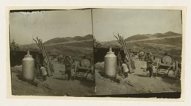 [Russian encampment outside Port Arthur]