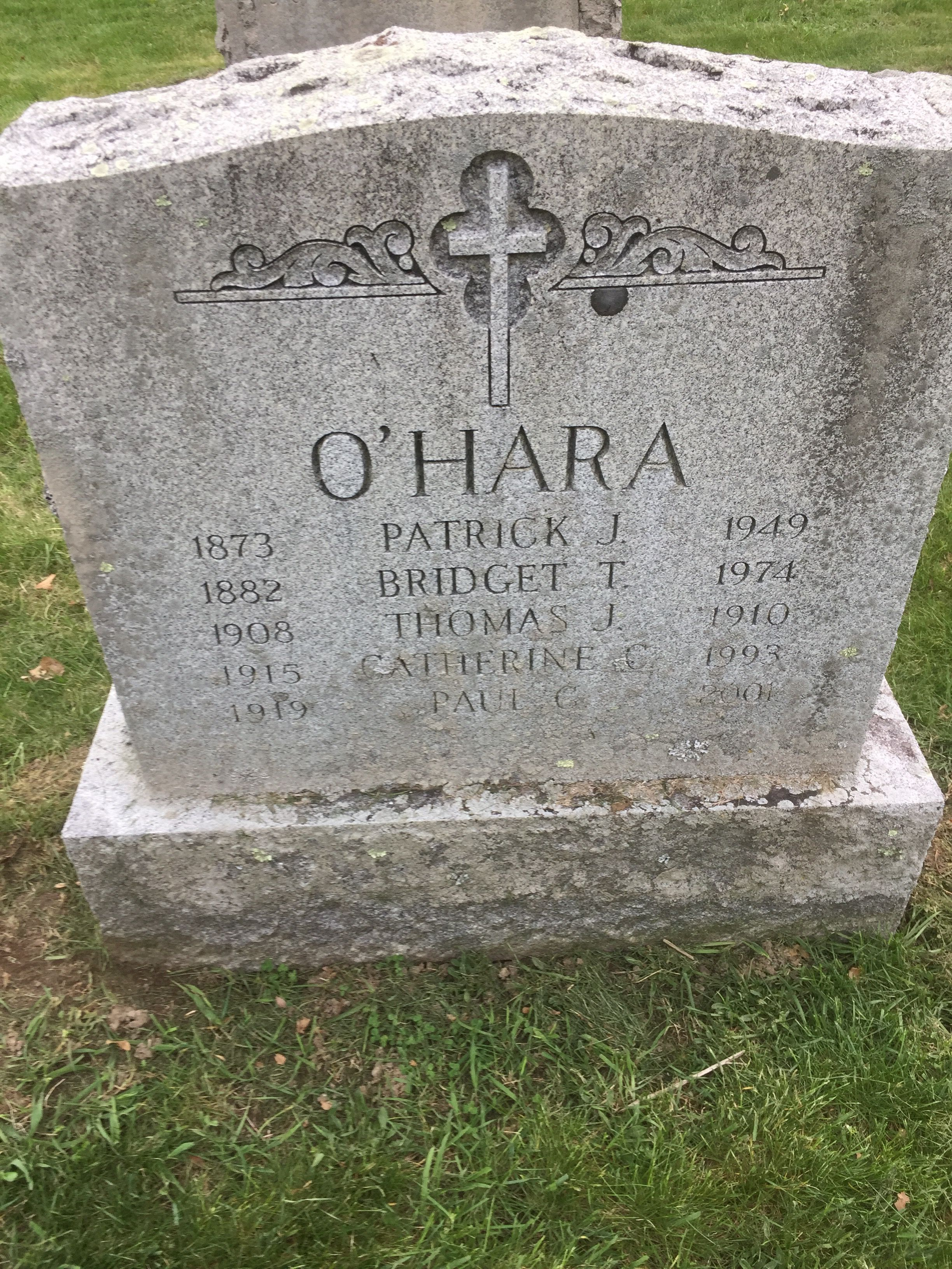 Bridget Theresa (Hehir) O'Hara