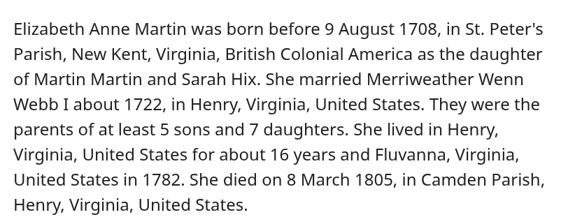 Elizabeth Anne Martin