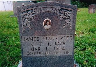 Tombstone of James Franklin Reed