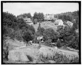 [Adirondack Mtns., N.Y., Upper Saranac Lake, Saranac Club]