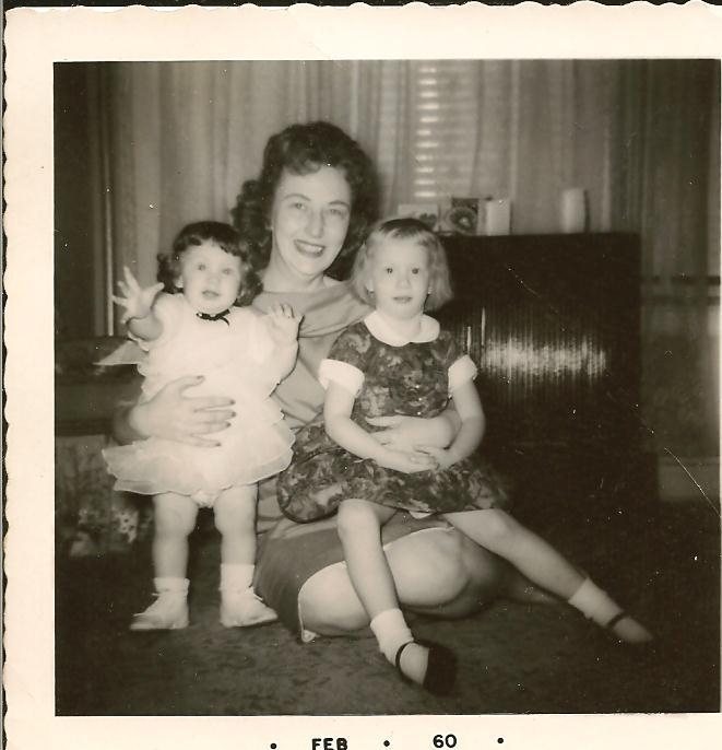 Blanche, Donna, and Debbie Sopczak, NY 1960