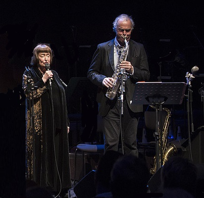 Charlie Miklin and Sheila Jordan