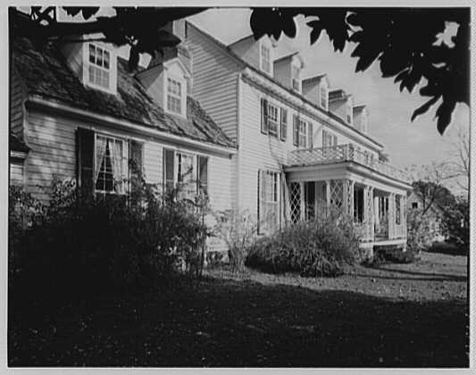 John Tyler, Sherwood Forest, residence in Virginia....