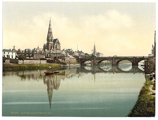 [Irvine from the river, Scotland]