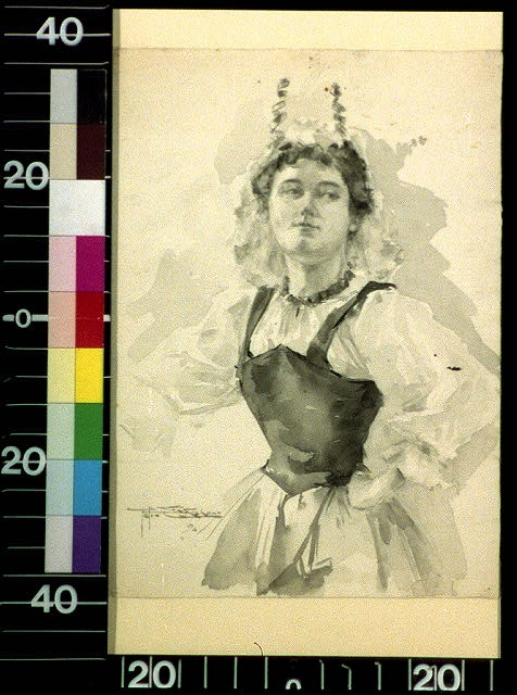 [Woman in ethnic or national costume]