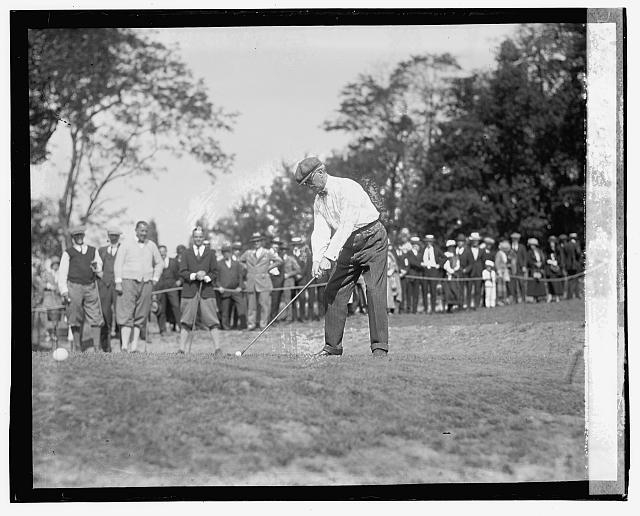Col. Harvey in Newspaper Mens Golf Tournament, 5/22/23