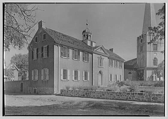 New Castle, Delaware. Academy, E. 3rd St.