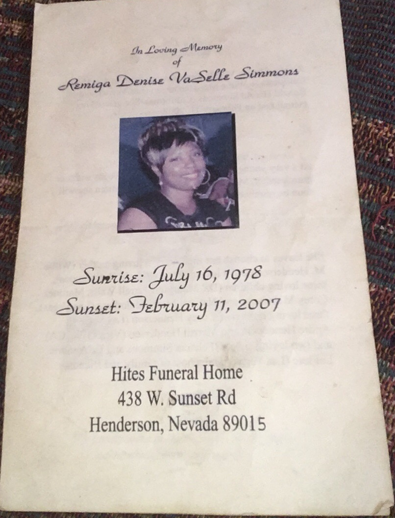 Remiga Denise Vaselle Simmons Obituary
