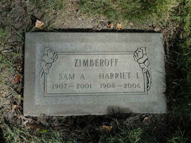 Sam A Zimberoff Gravesite