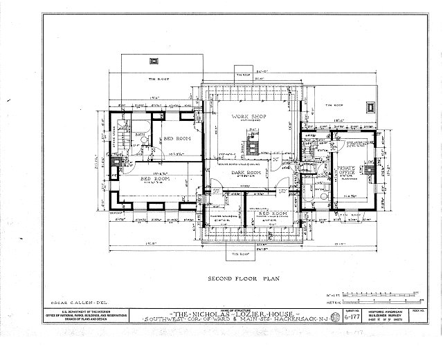 HABS NJ,2-HACK,5- (sheet 8 of 9) - Nicholas Lozier House,...