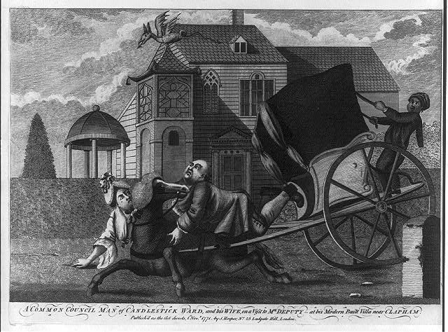 A common council man of Candlestick Ward, and his wife,...