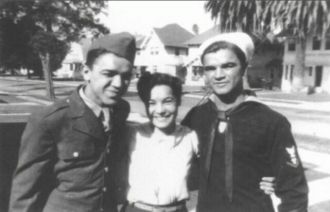 My dad, ???, and my uncle