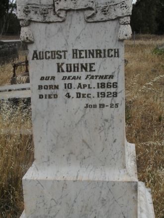 August Heinrich Kuhne gravesite