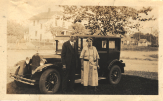 Someone's Grandparents and their car Someone's Grandparents and their car