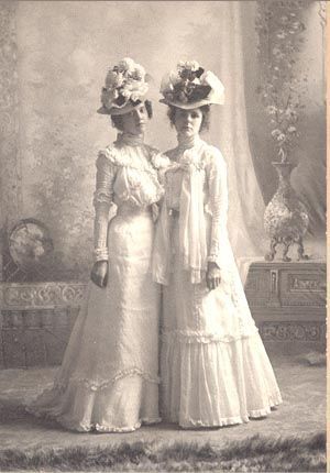 Lucy Marshall and Mary Warder