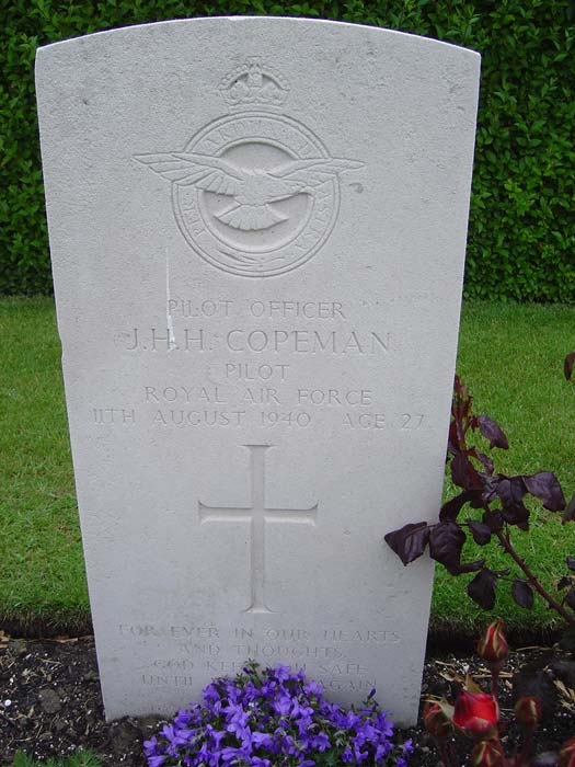 Jack Harry Hamilton Copeman's Grave