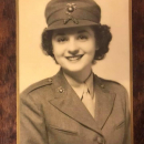 Marie as a young Marine during WWII