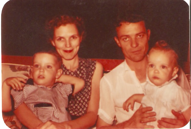 Beryl and Ray Shepard and 2 Children