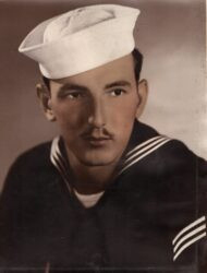 He served in the Navy.