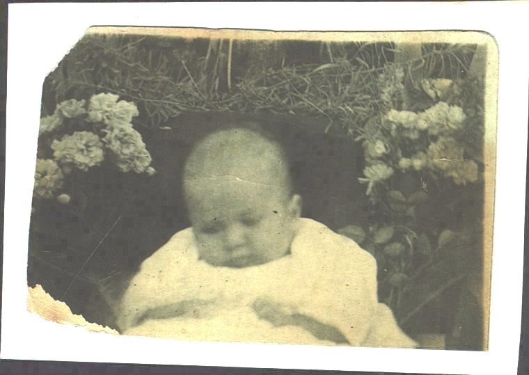 sherman wright - baby picture