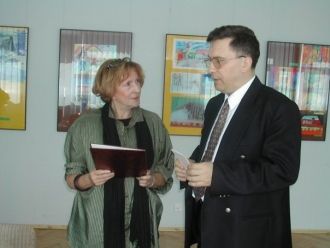 Wanda Chotomska and Karol Maśliński.