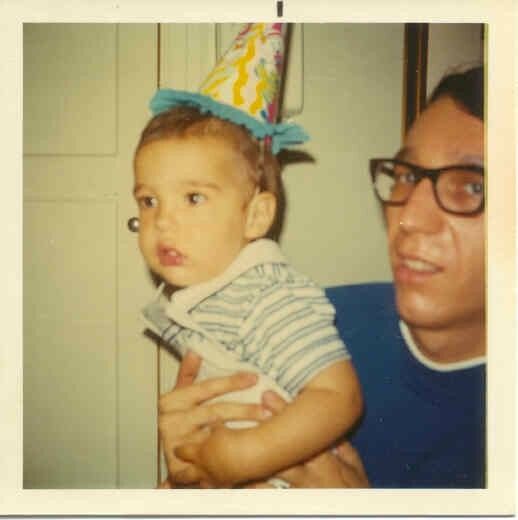 John Bianco and son Jimmy 1970