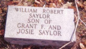 William Saylor, son of Grant and Josie Saylor