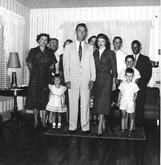 Jahns wedding, 1954