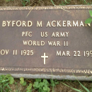 A photo of Byford M Ackerman