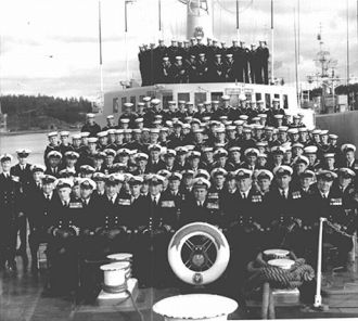 Christmas on the HMCS Fraser