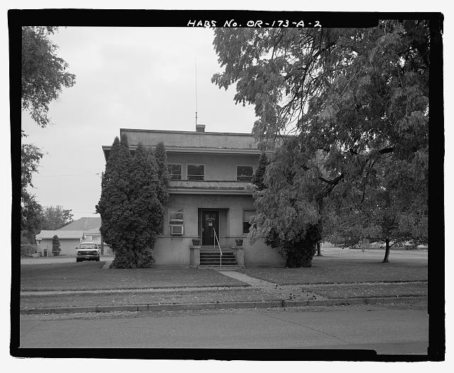 2. Office, from Hurlburt, presentday front elevation,...