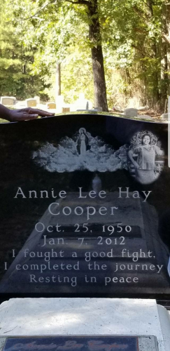 Annie Lee (Hay) Cooper Gravesite