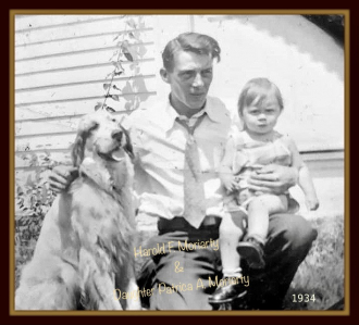 Moriarty Harold F. and daughter Patricia Ann Moriarty Monson MA