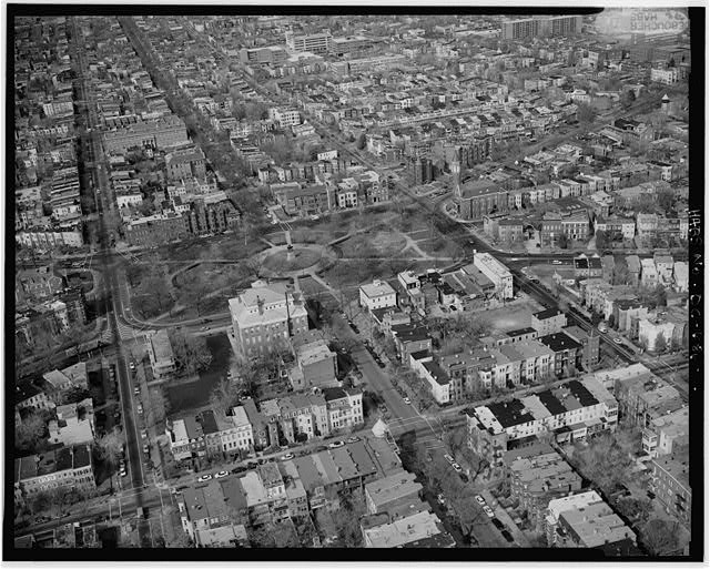 2. AERIAL VIEW OF STANTON PARK, LOOKING NORTHEAST. -...