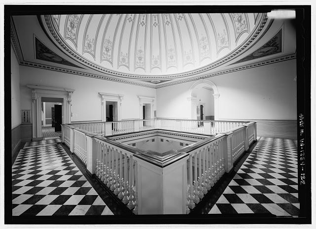 Third floor, view looking from the east corner to show...