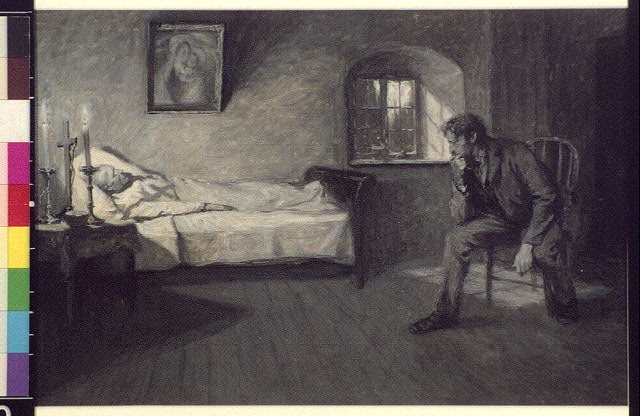 He was thinking of the Cure's last words to the people