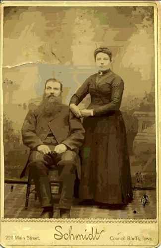 Jürgen and Anna (Moller) Brandt, Iowa 1870's
