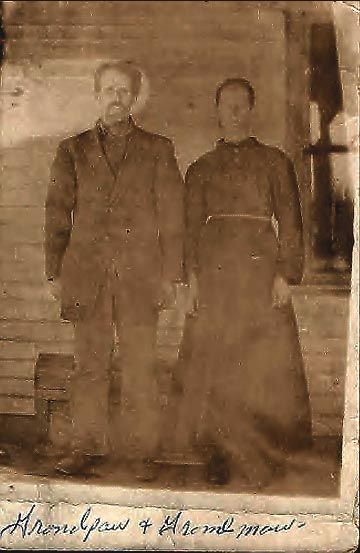 Grandpa & Grandma Pelfrey