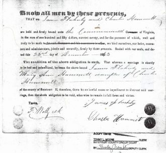 Flaherty Marriage License